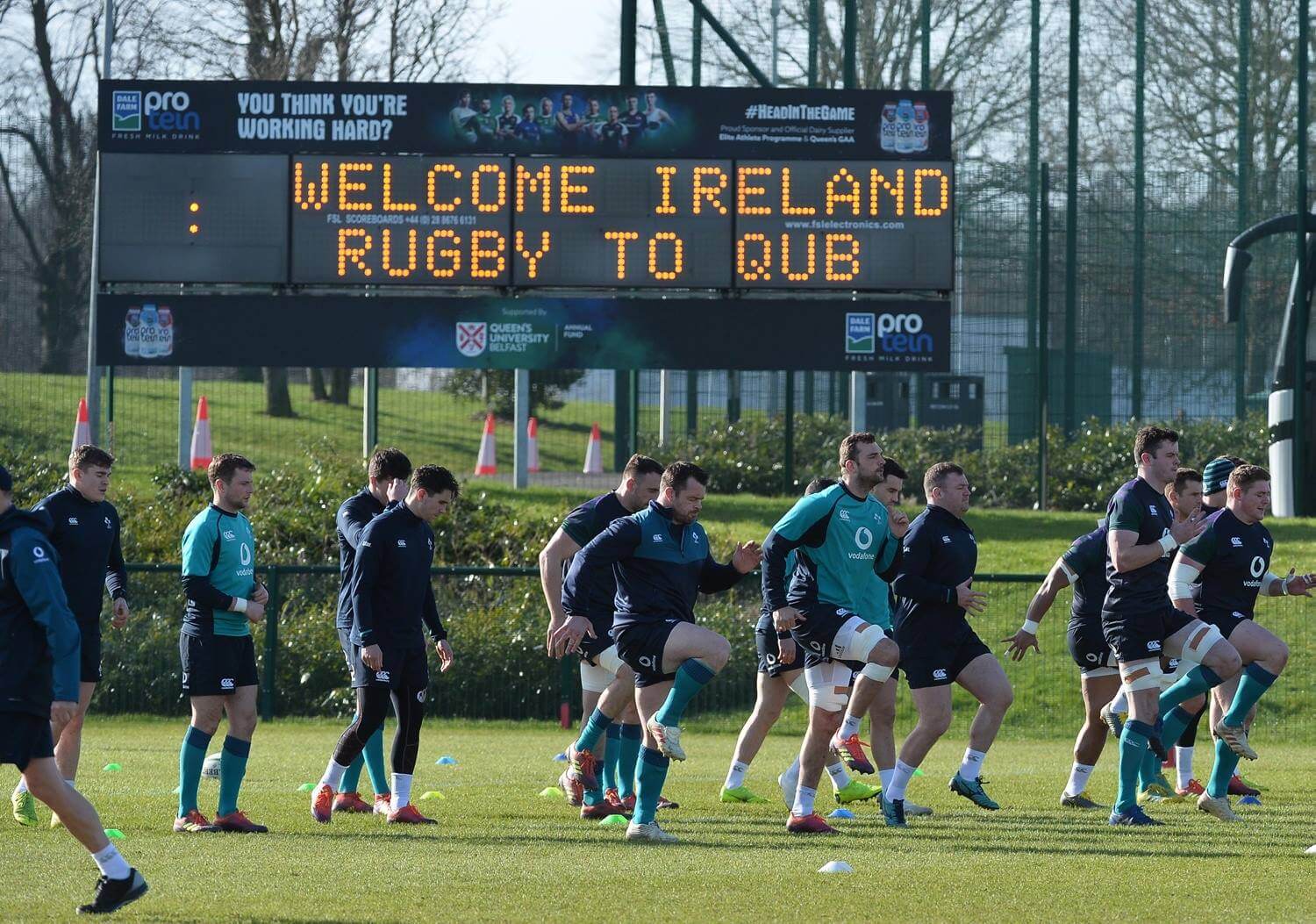 Queens University Irish Rugby Club Project Image