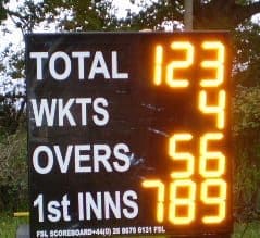 C01: 9 Digit Cricket Scoreboard Product Image