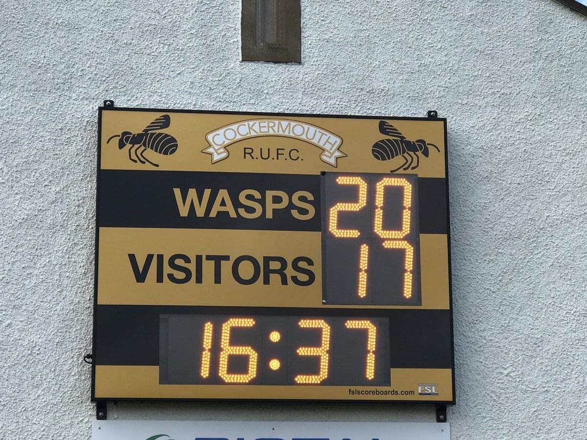 M02: Club Branded Scoreboard with Clock Product Image