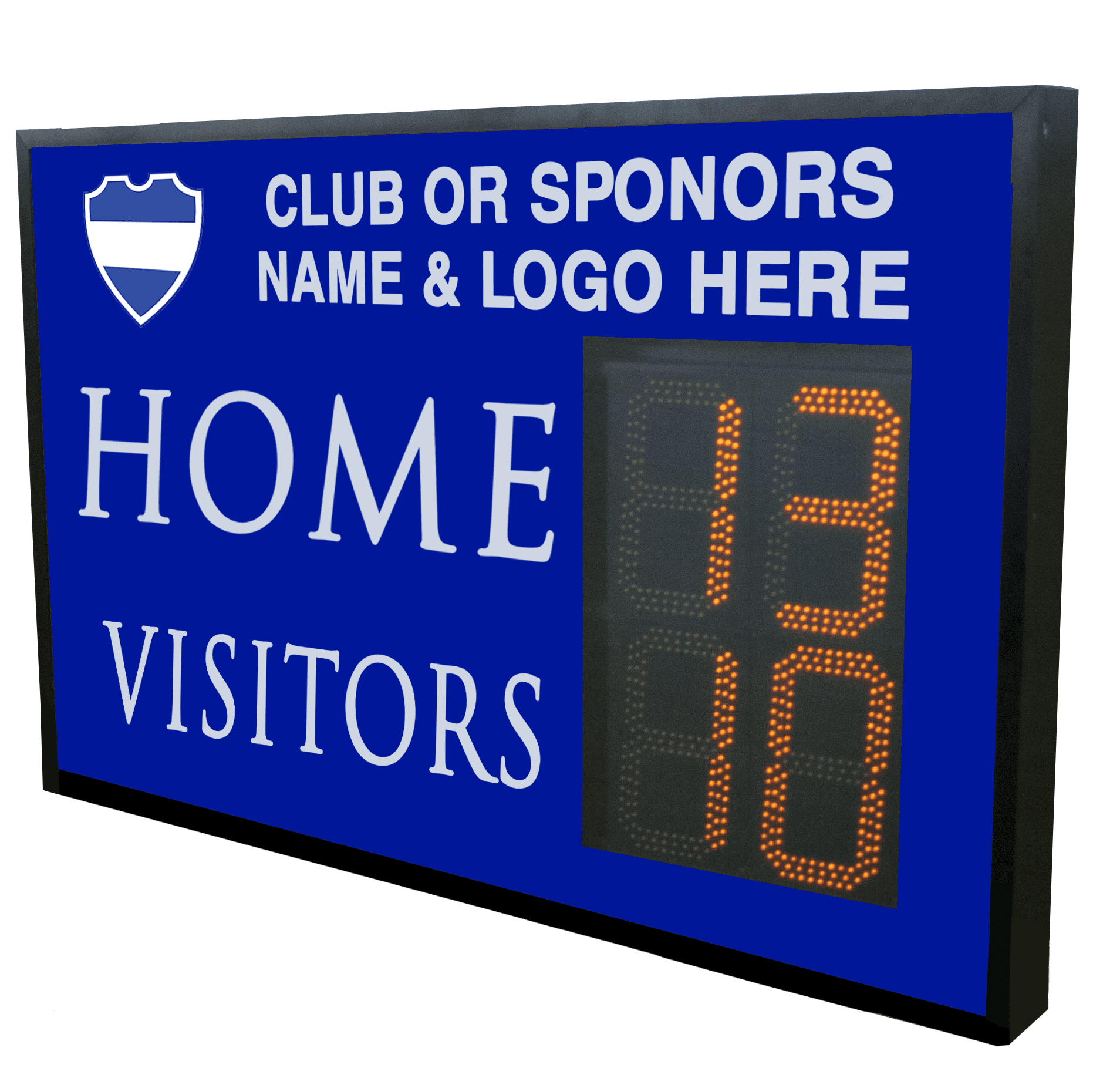 M01: Club Branded Football Scoreboard Product Image