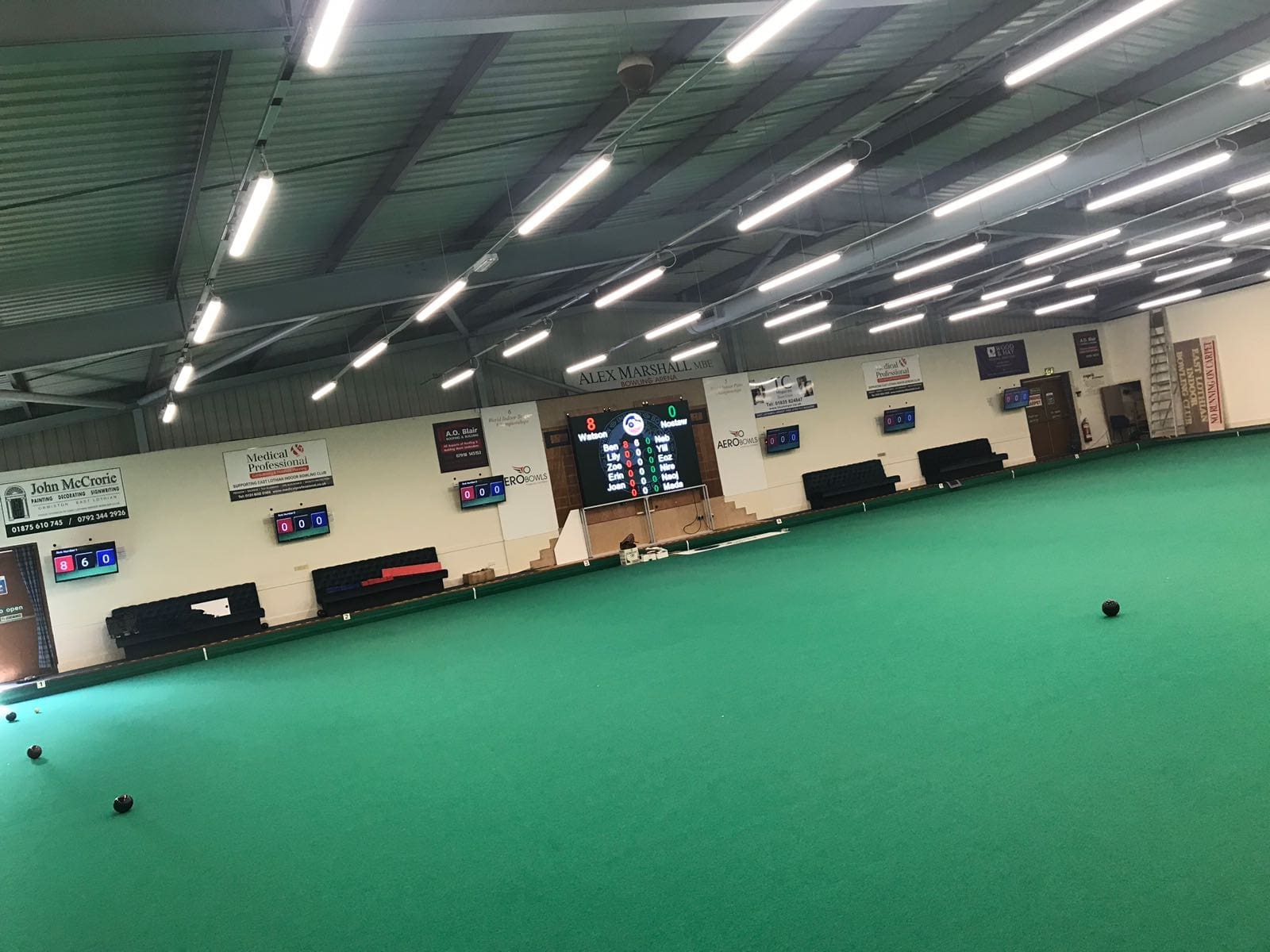 Indoor Bowls Video Screen Product Image